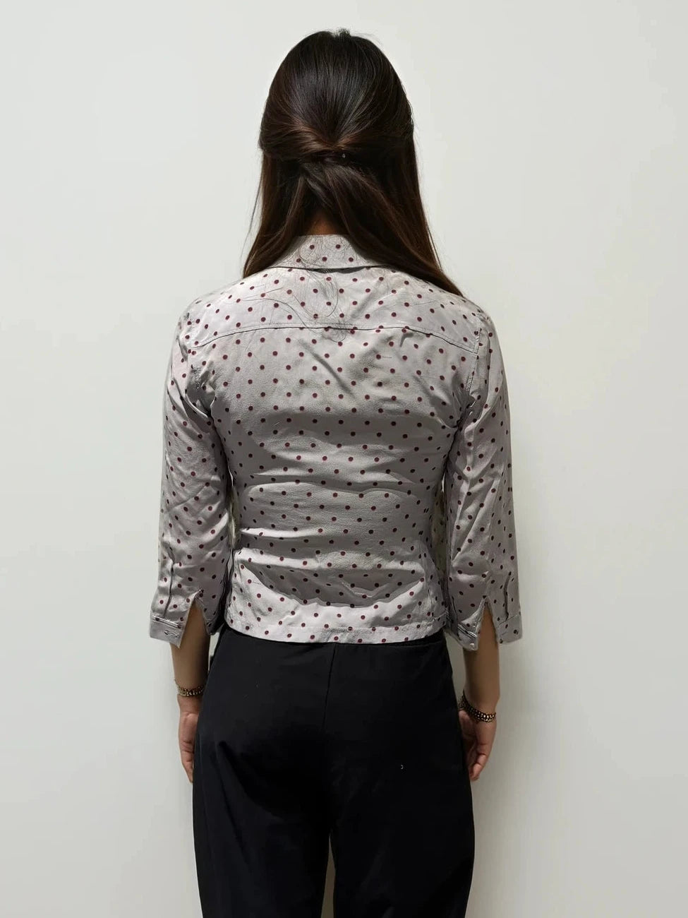 Prada Polka Dot Blouse