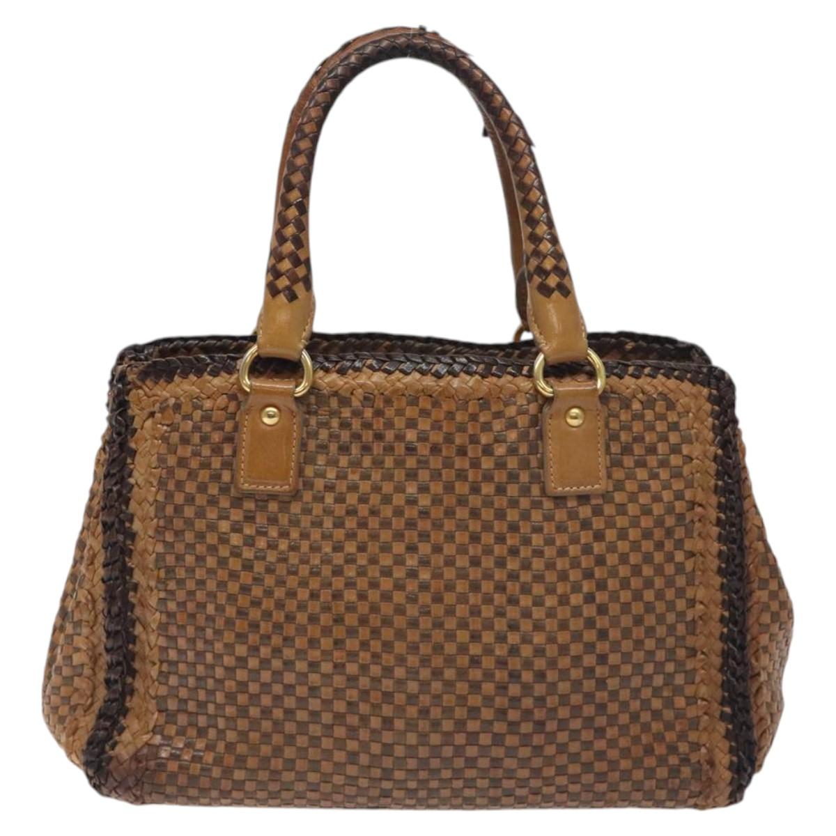 Prada Woven Leather Handbag