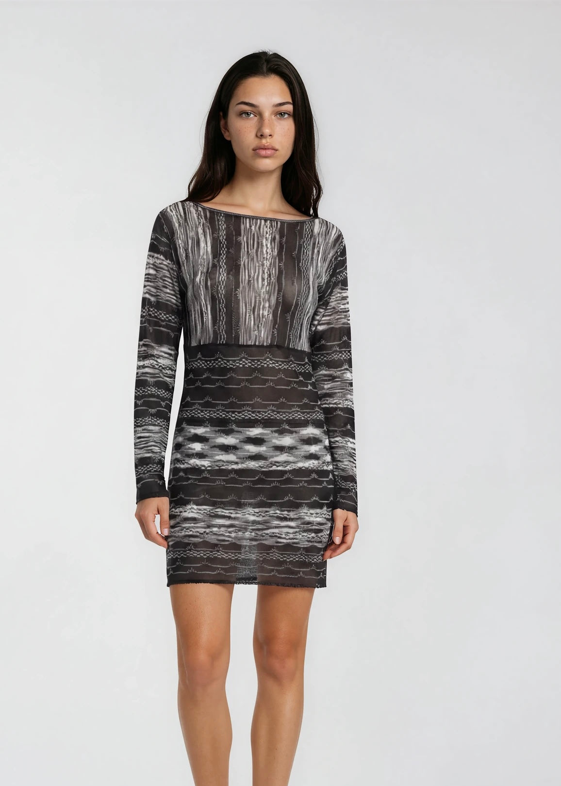 Missoni Black and white Long Sleeve Dress