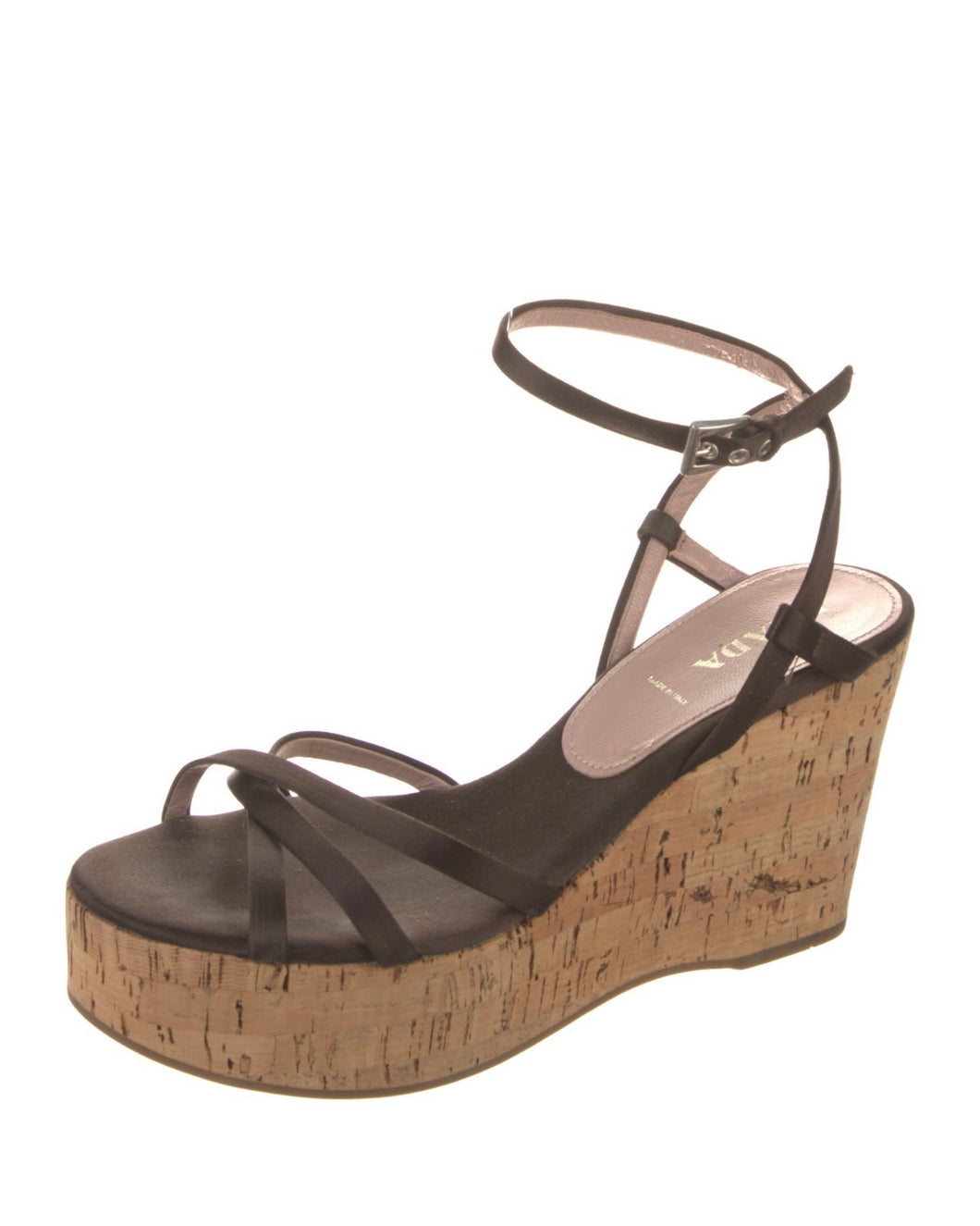 Prada Cork Wedges