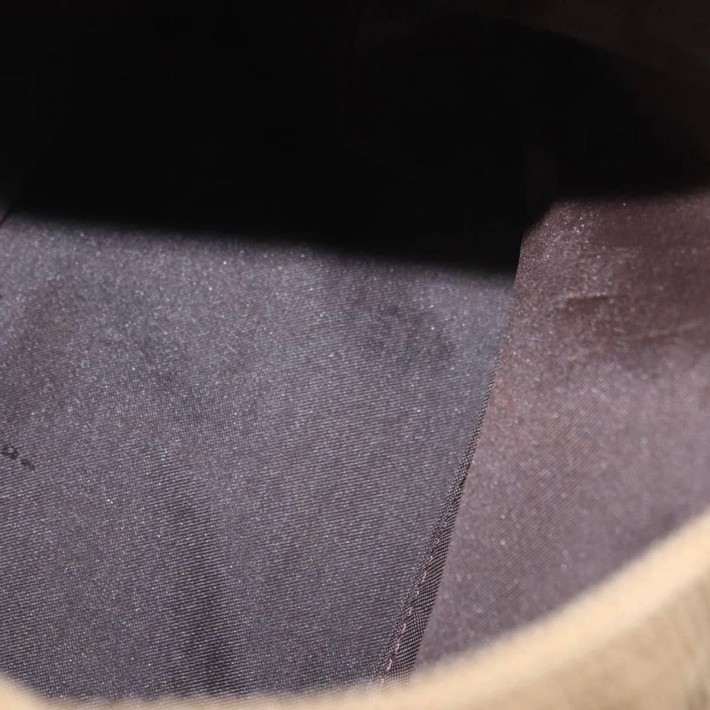 Fendi Tan Corduroy Rounded Baguette
