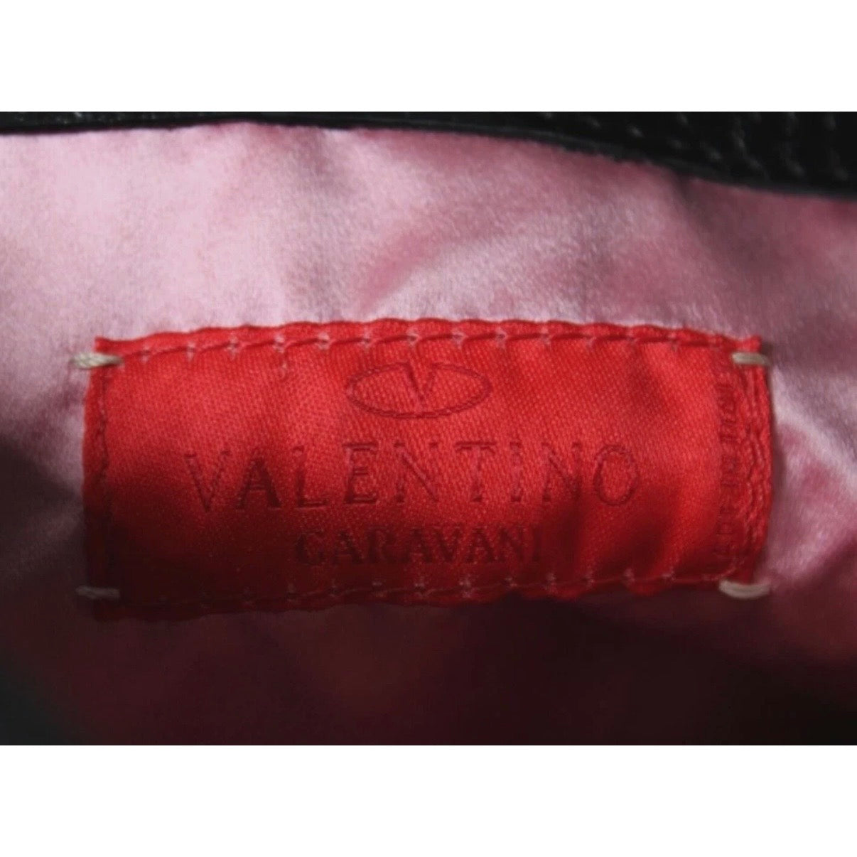 Valentino Black Ponyhair Tote