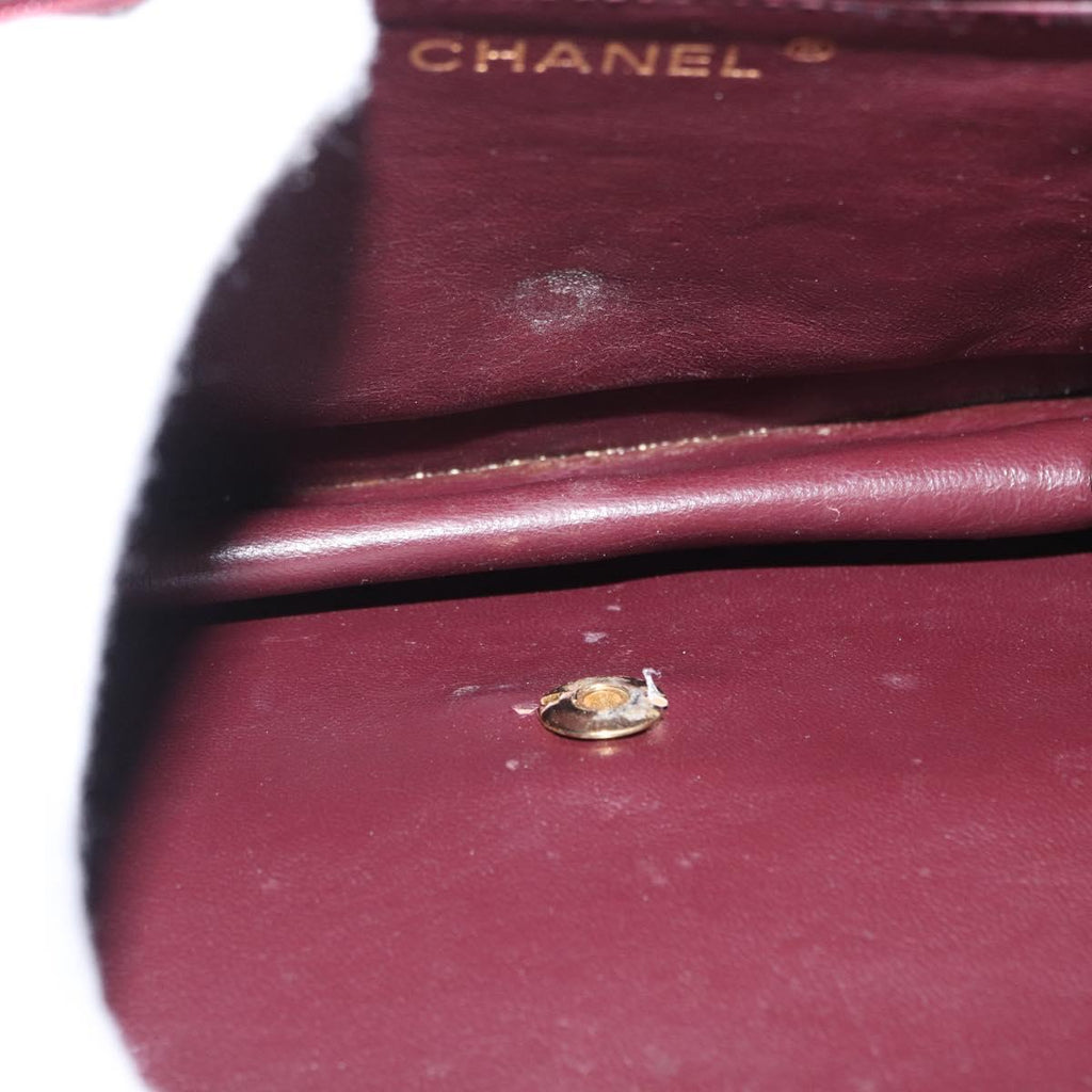 Chanel Black Leather Flap Bag