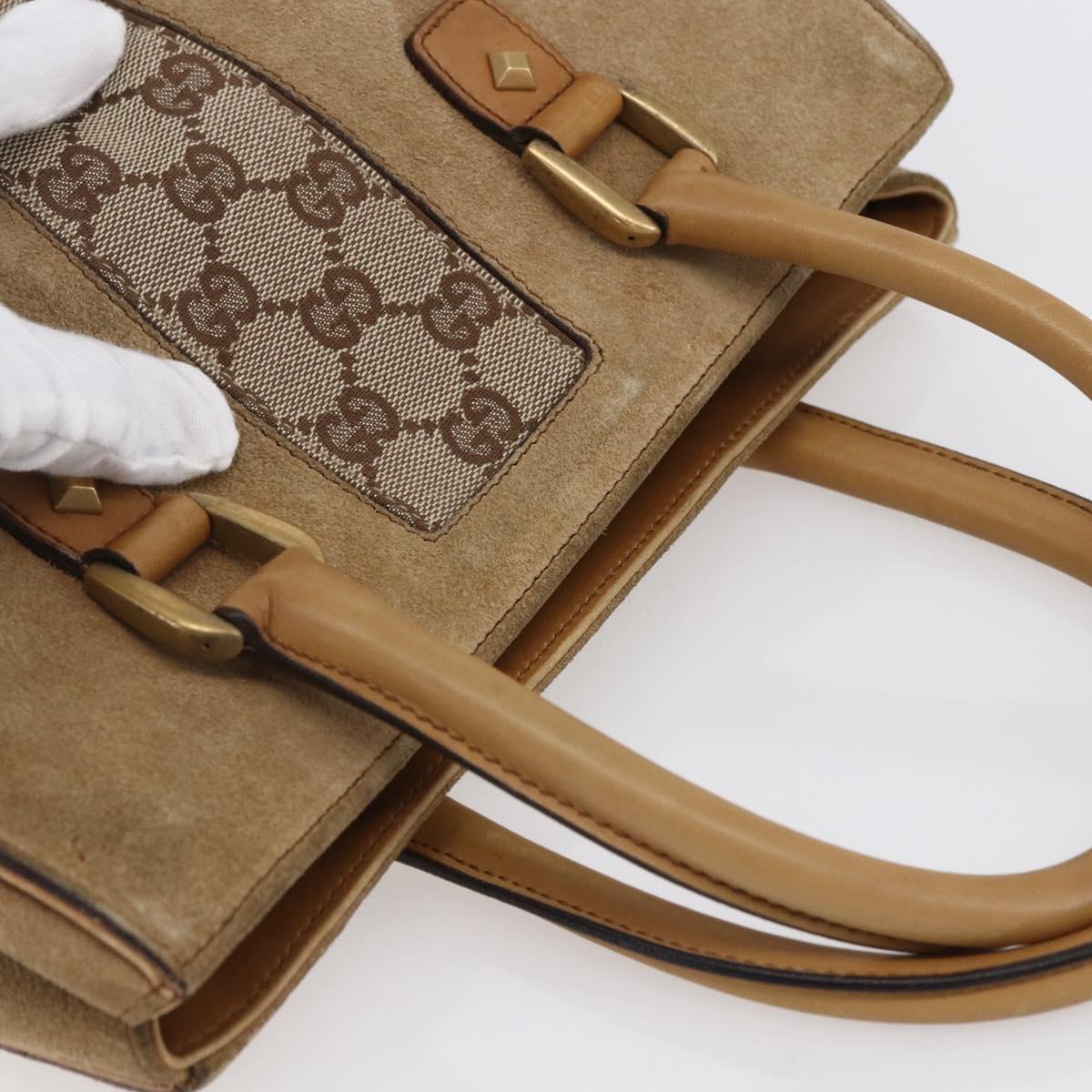 Gucci Tan Suede Handbag