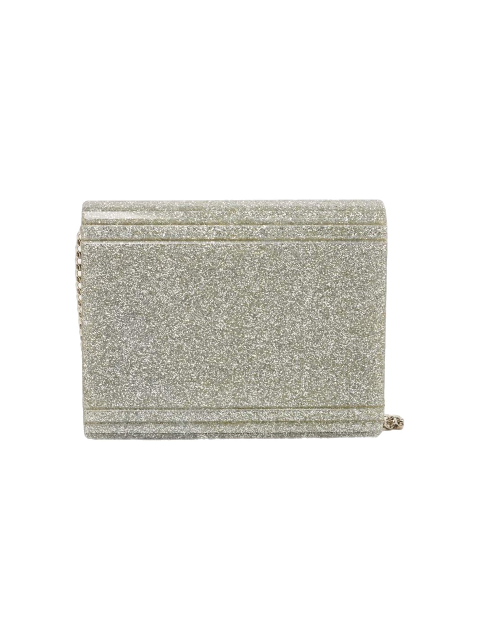 Jimmy Choo Glitter Envelope Clutch/Bag