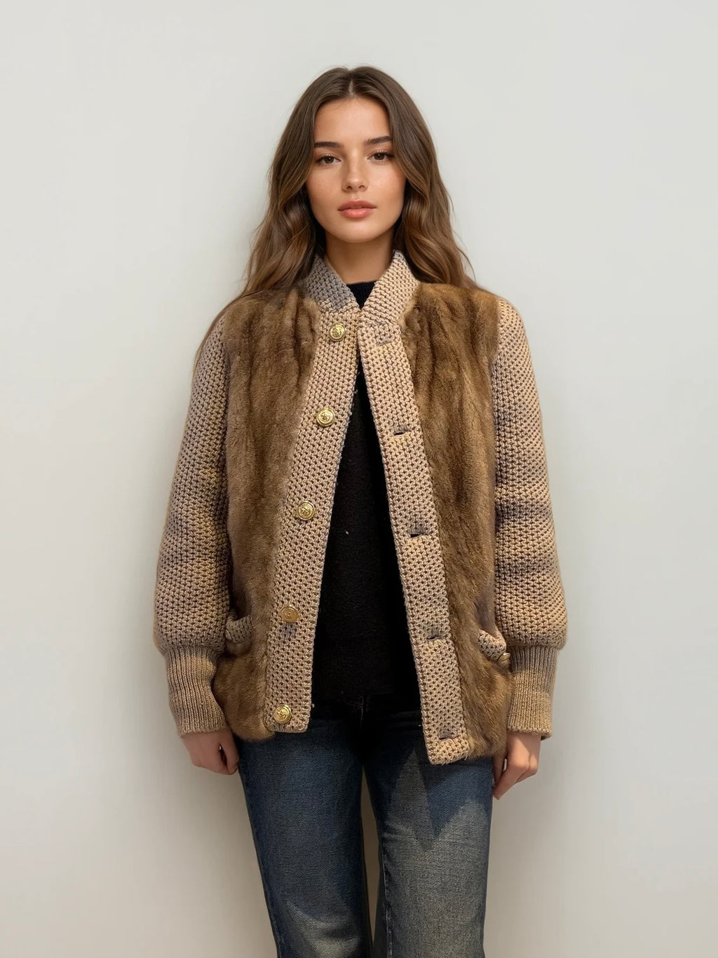 Mink Sweater Jacket