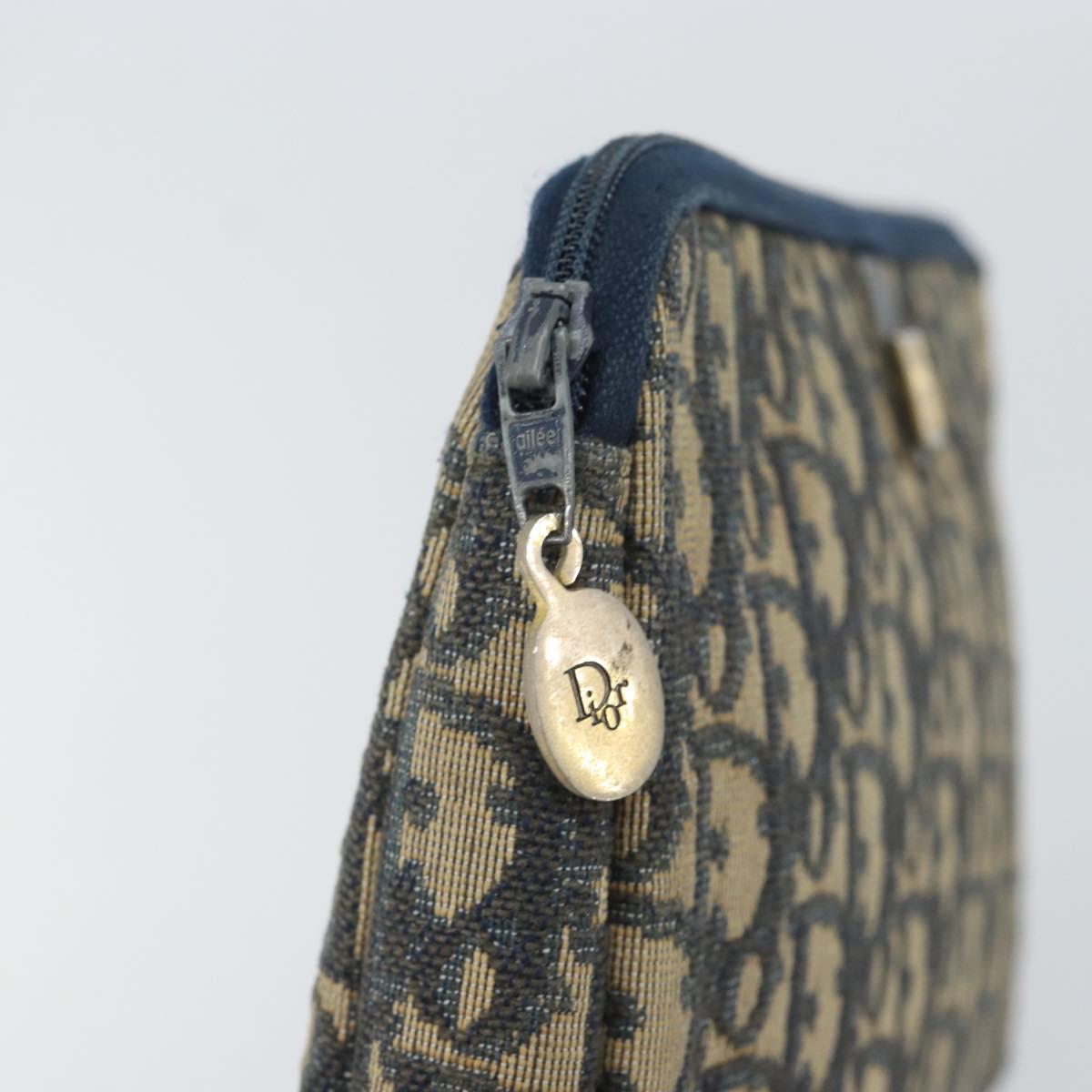 Dior Navy Trotter Clutch