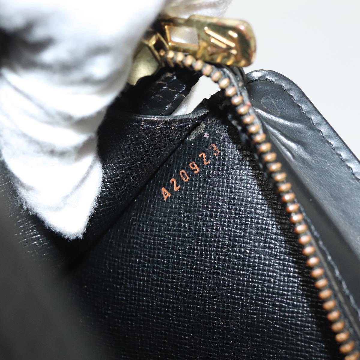Louis Vuitton Black Epi Clutch