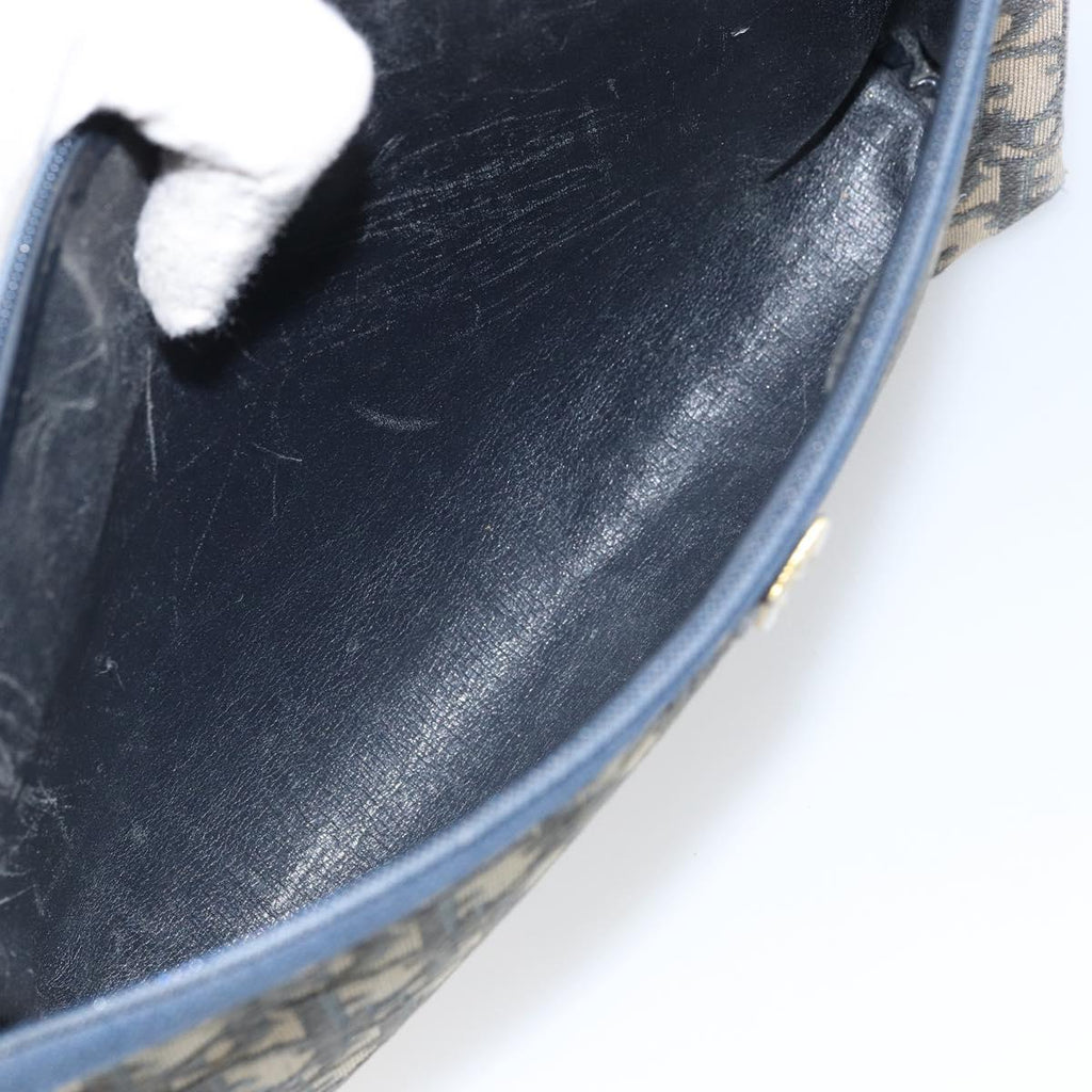 Dior Navy Trotter Clutch