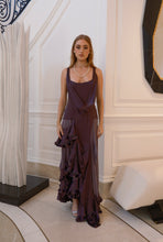 Load image into Gallery viewer, Zac Posen Silk Purple Gown
