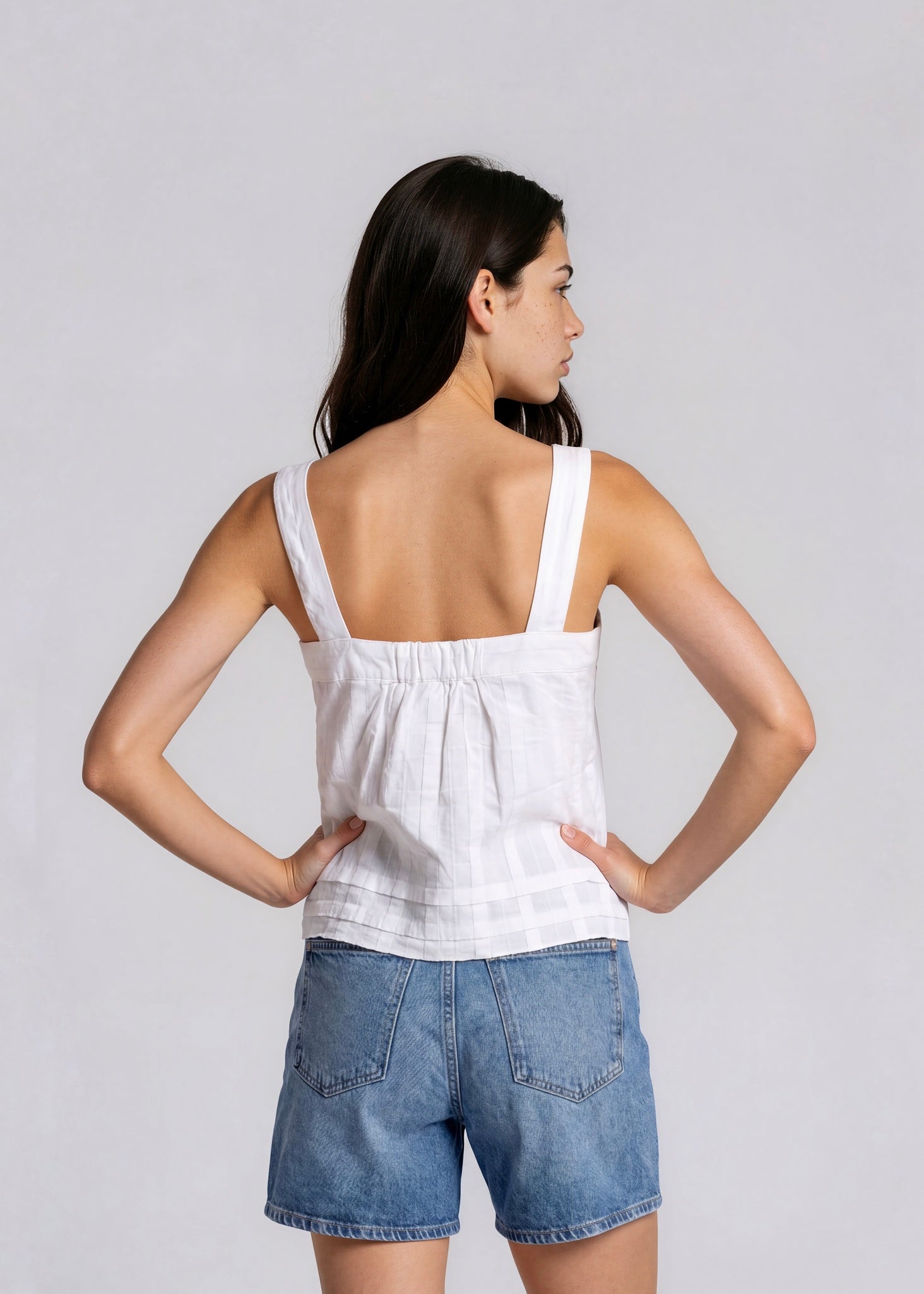 Chloe White Tank
