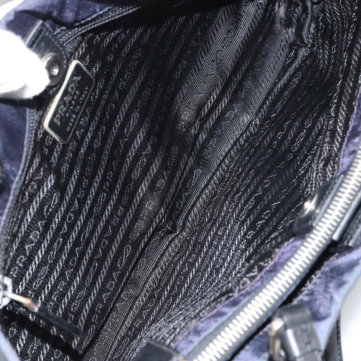 Prada Navy East West Shoulder Bag