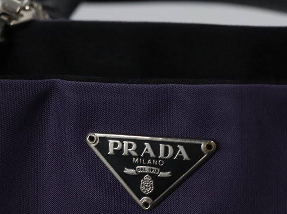 Prada Purple Mini Tote