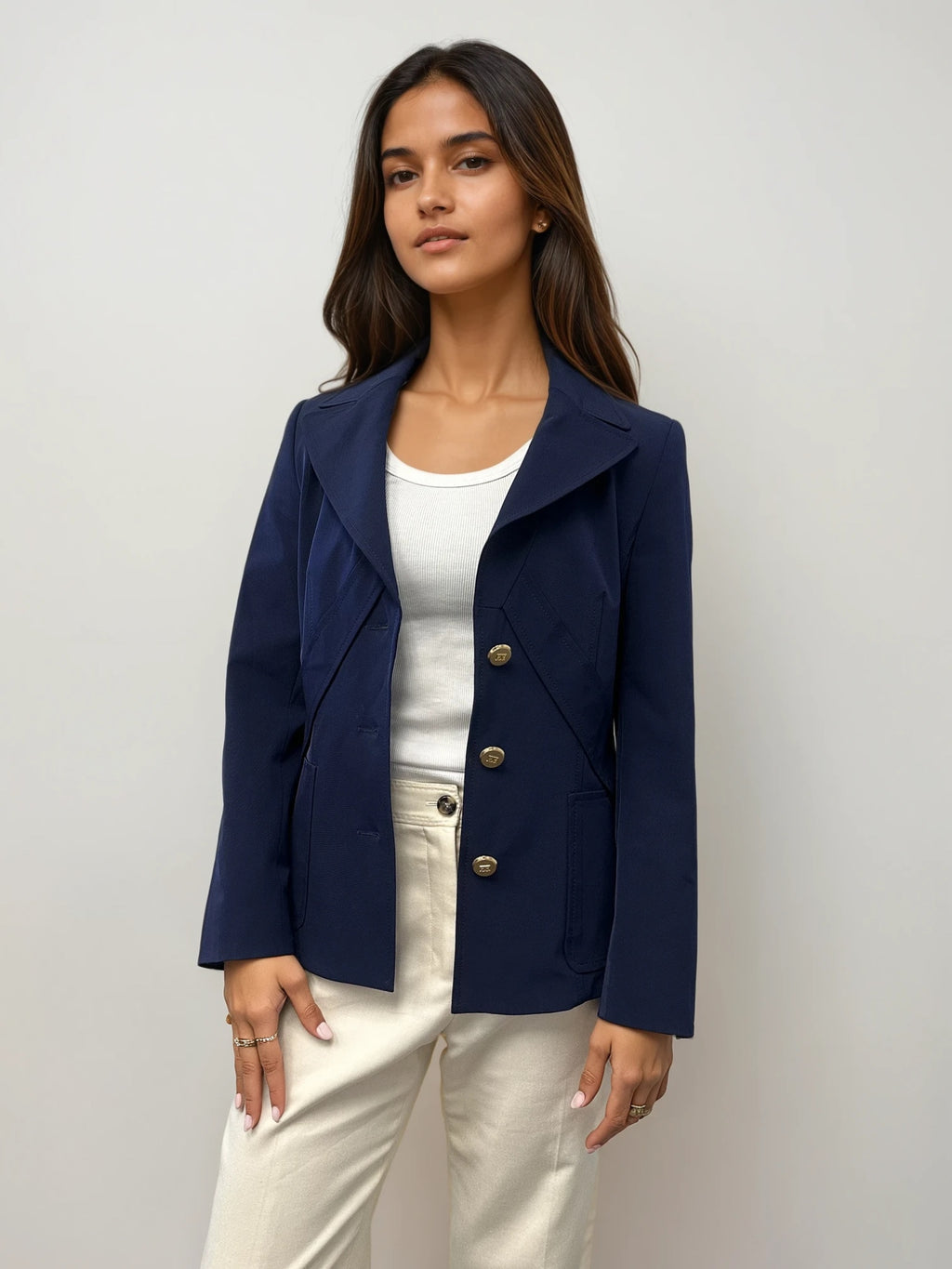 Escada Navy Blazer