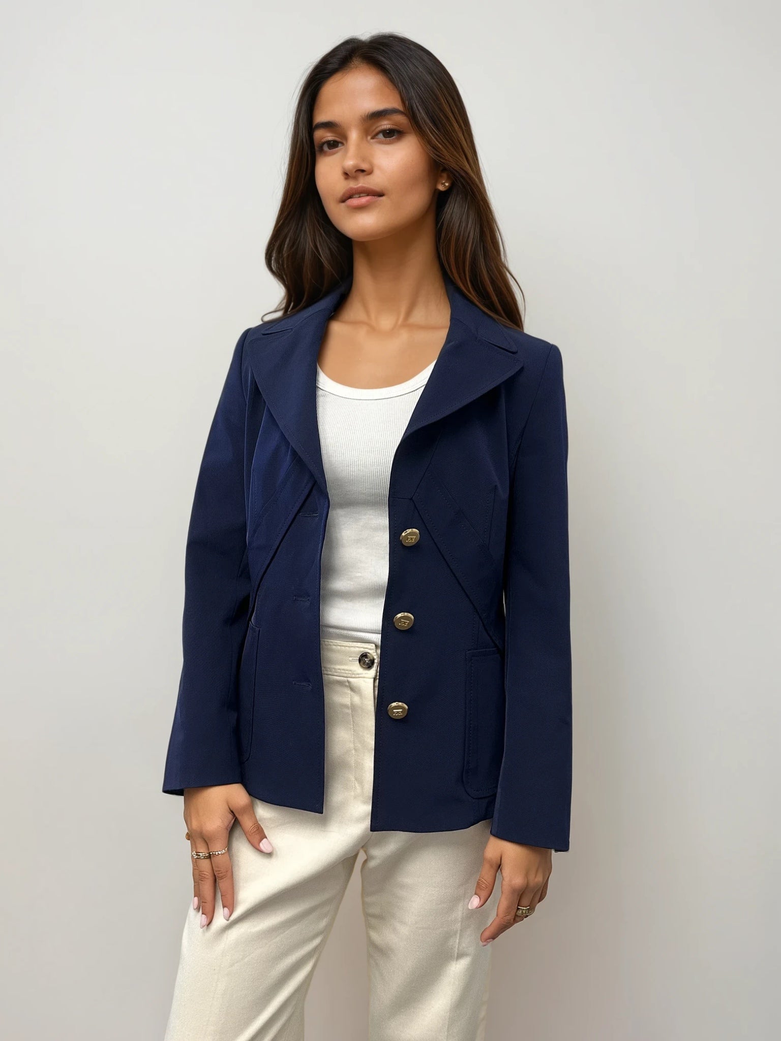 Escada Navy Blazer