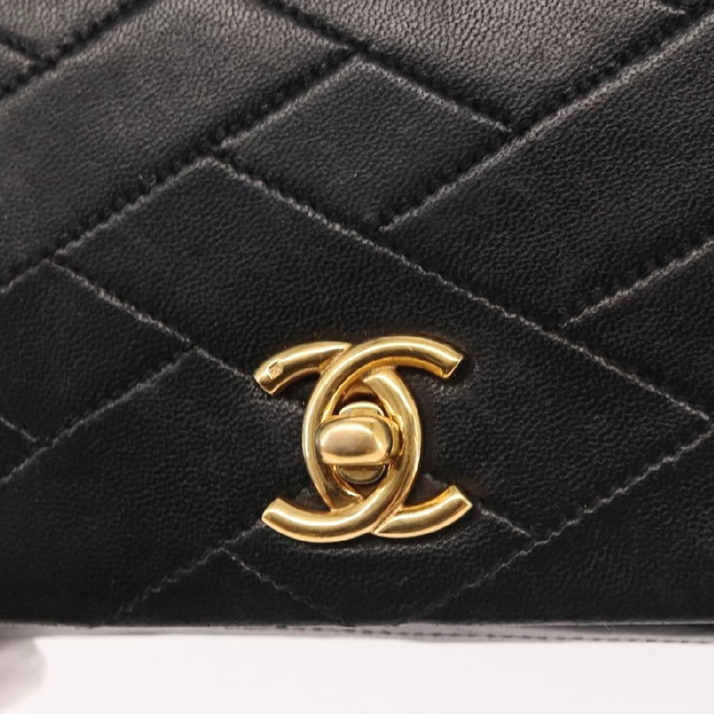 Chanel Black Quilted Flap Bag