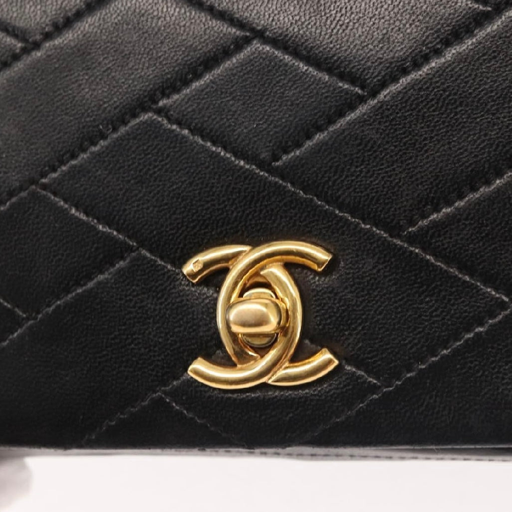 Chanel Black Quilted Flap Bag
