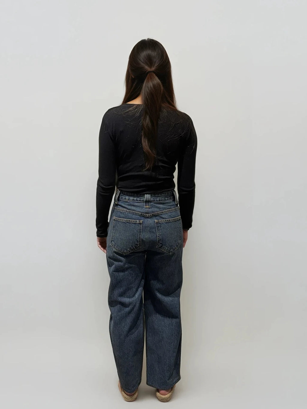 Khaite Straight Leg Jeans