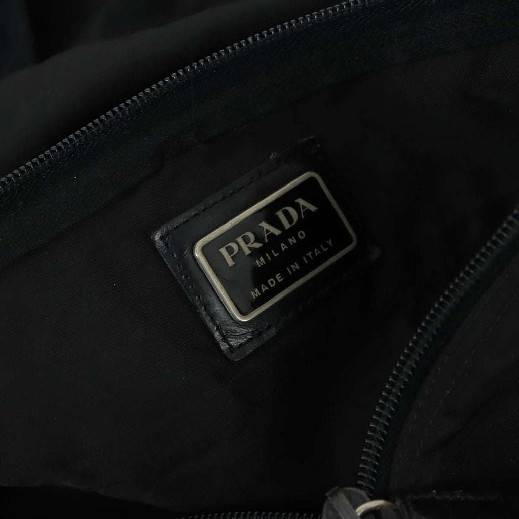 Prada Black Nylon Duffle
