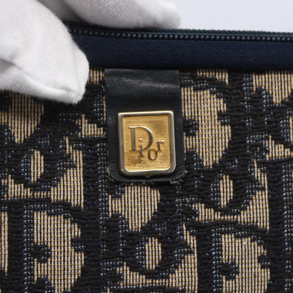 Dior Navy Monogram Clutch
