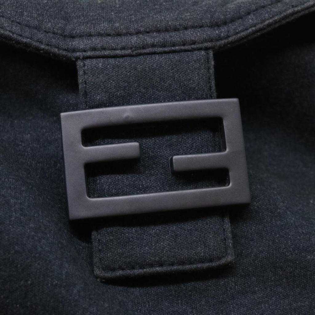 Fendi Grey Rounded Baguette