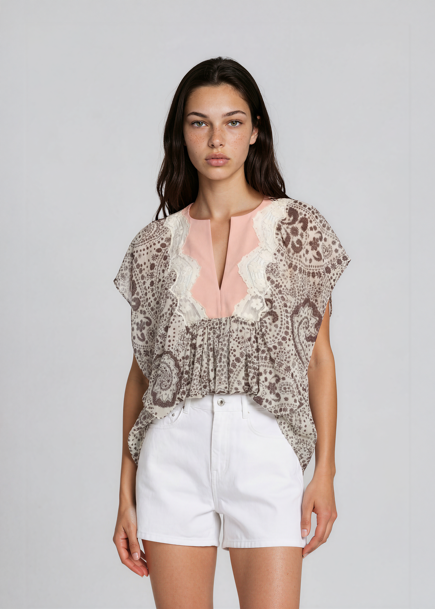 Chloe Paisley Printed Blouse