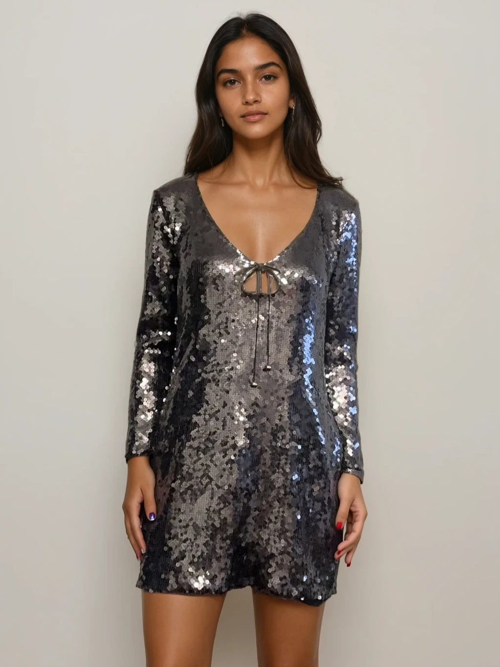 16Arlington Sequin Mini Dress