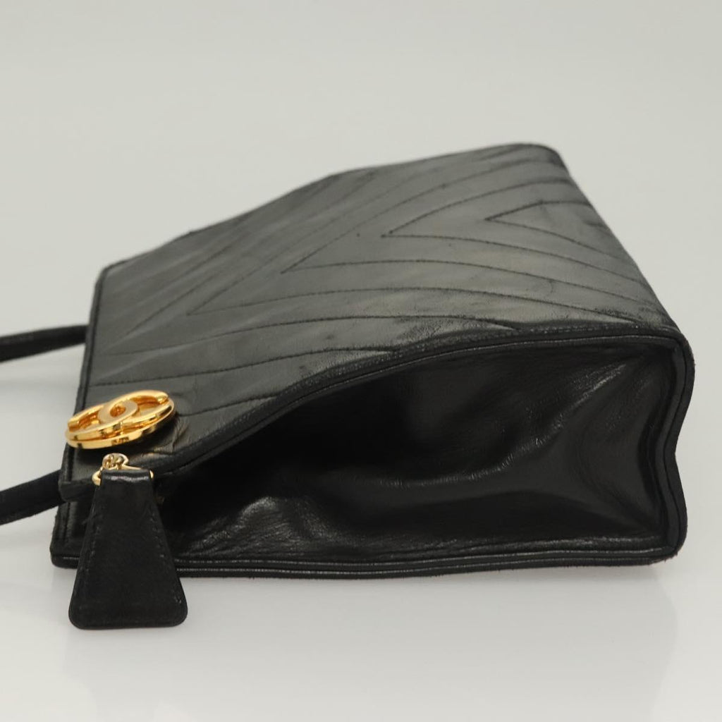 Chanel Black Leather Crossbody