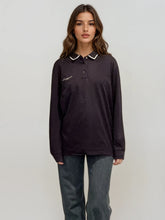 Load image into Gallery viewer, Dior Navy Long Sleeve Polo
