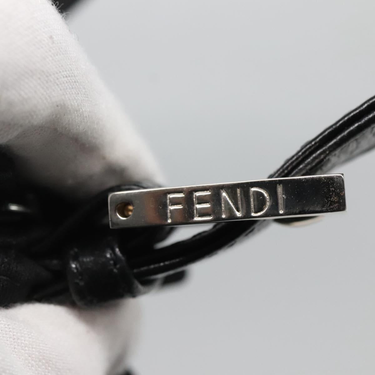 Fendi Black Rectangle Baguette