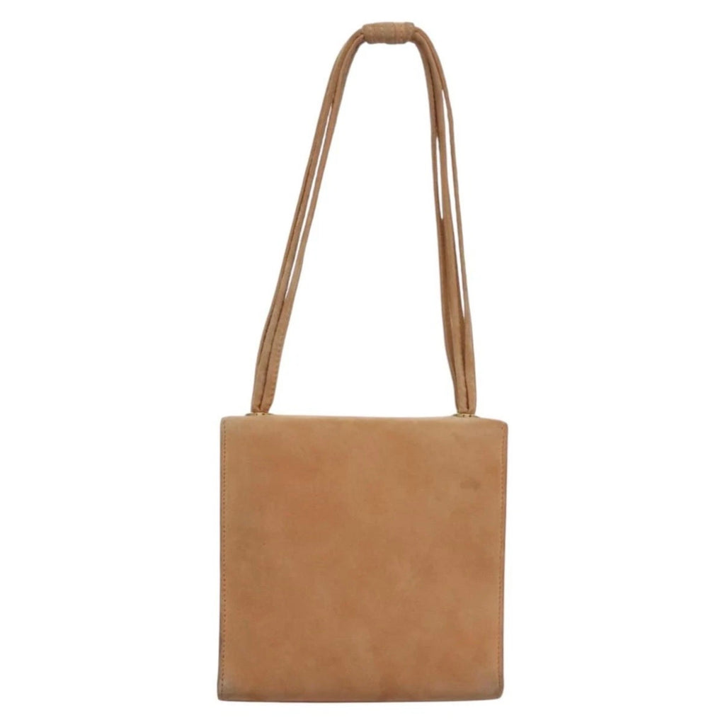 Chanel Pink Suede Flap Bag