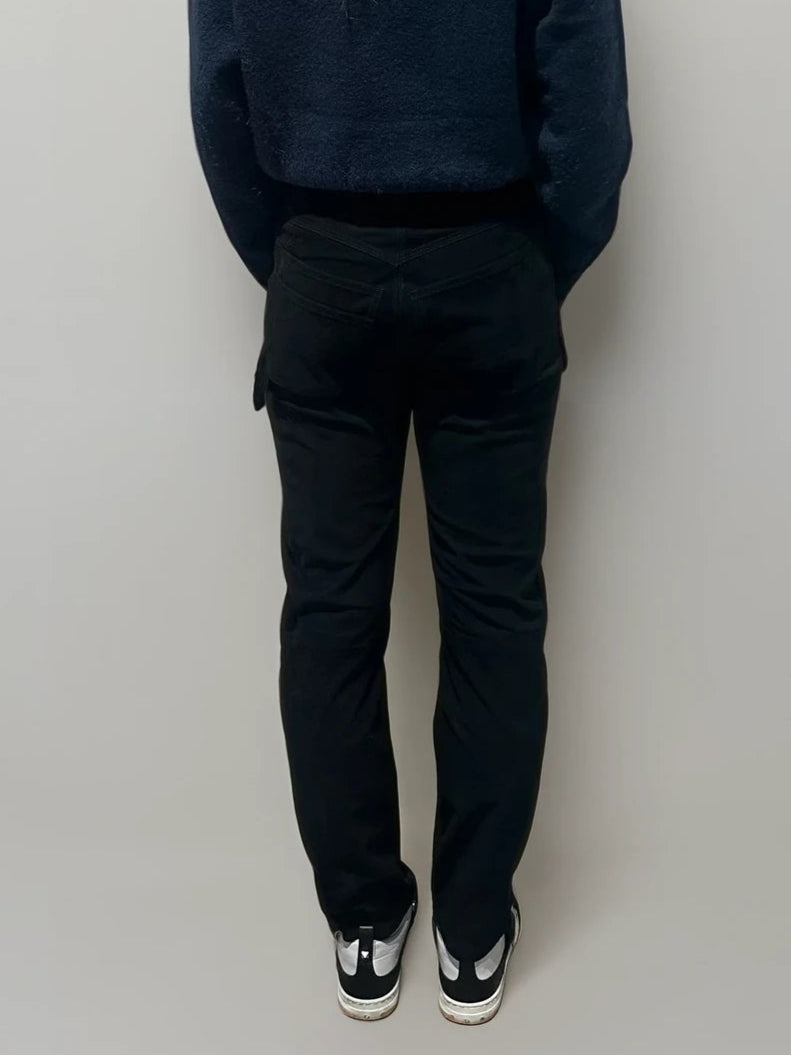YSL Suede Black Pants