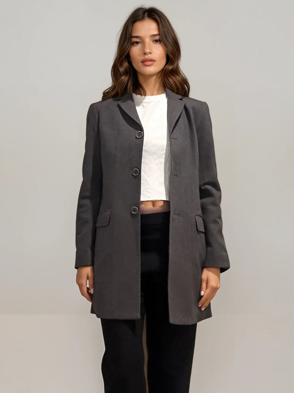 Jil Sander Grey Blazer Jacket