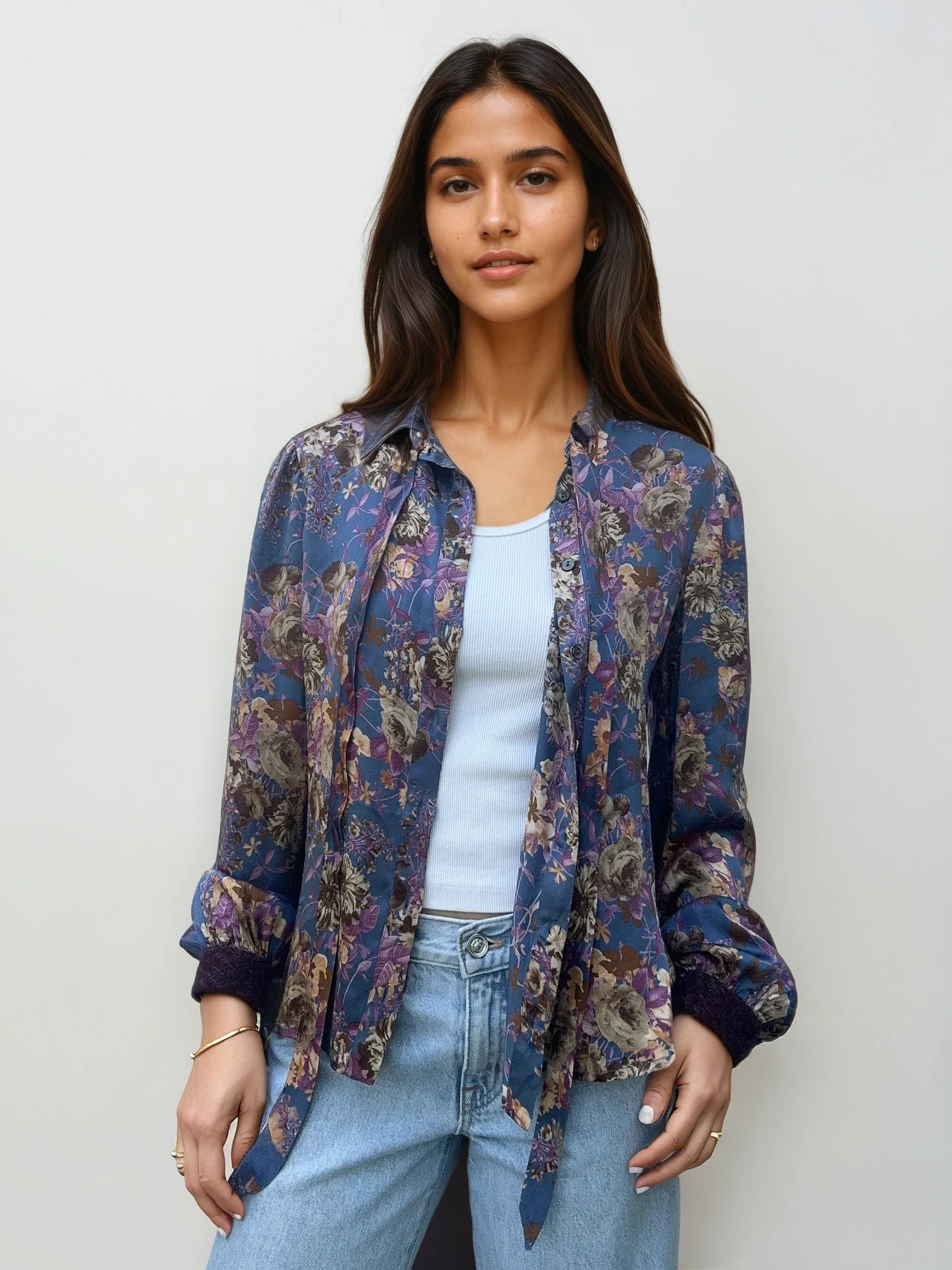 Dolce & Gabbana Floral Button Down