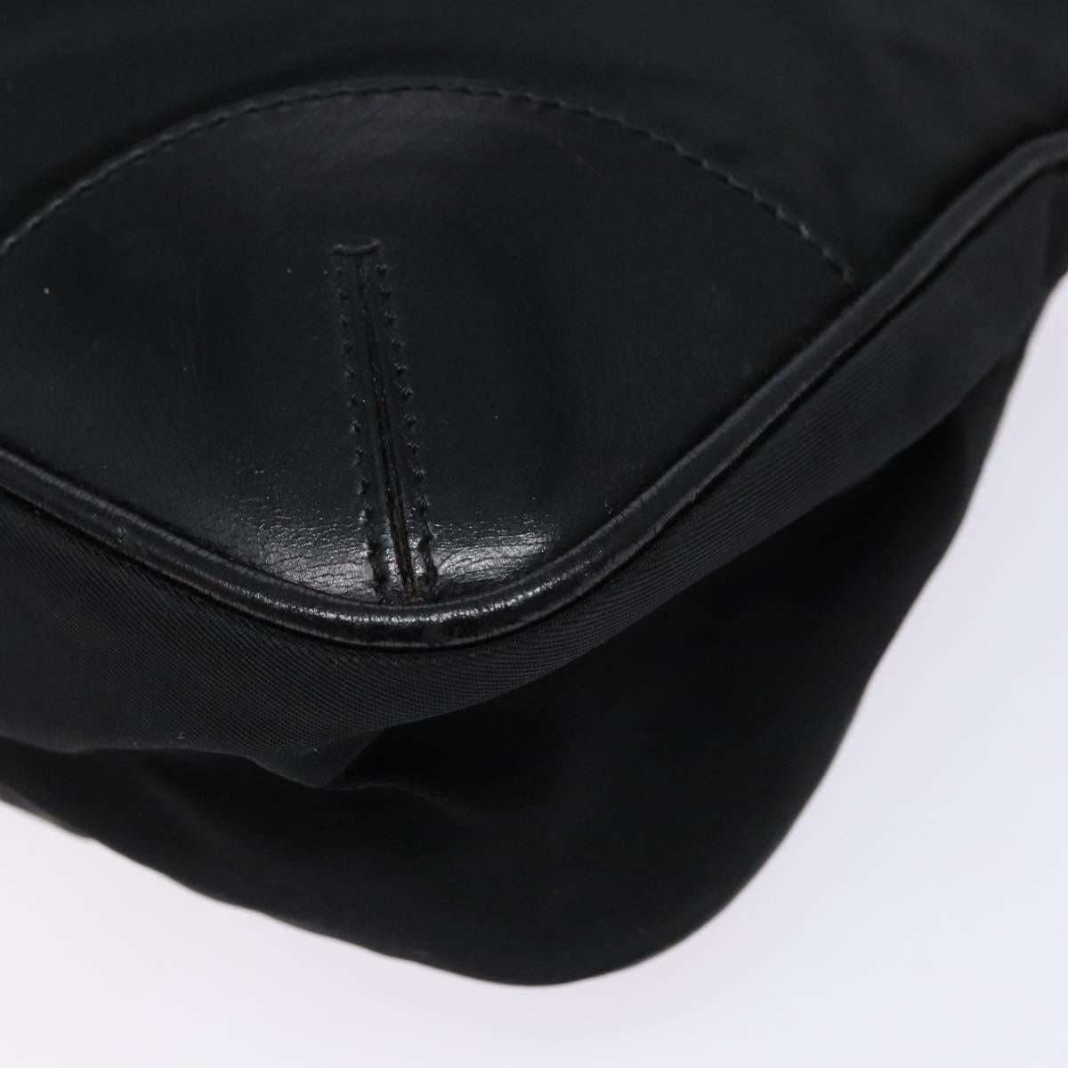 Prada Black Nylon Pochette