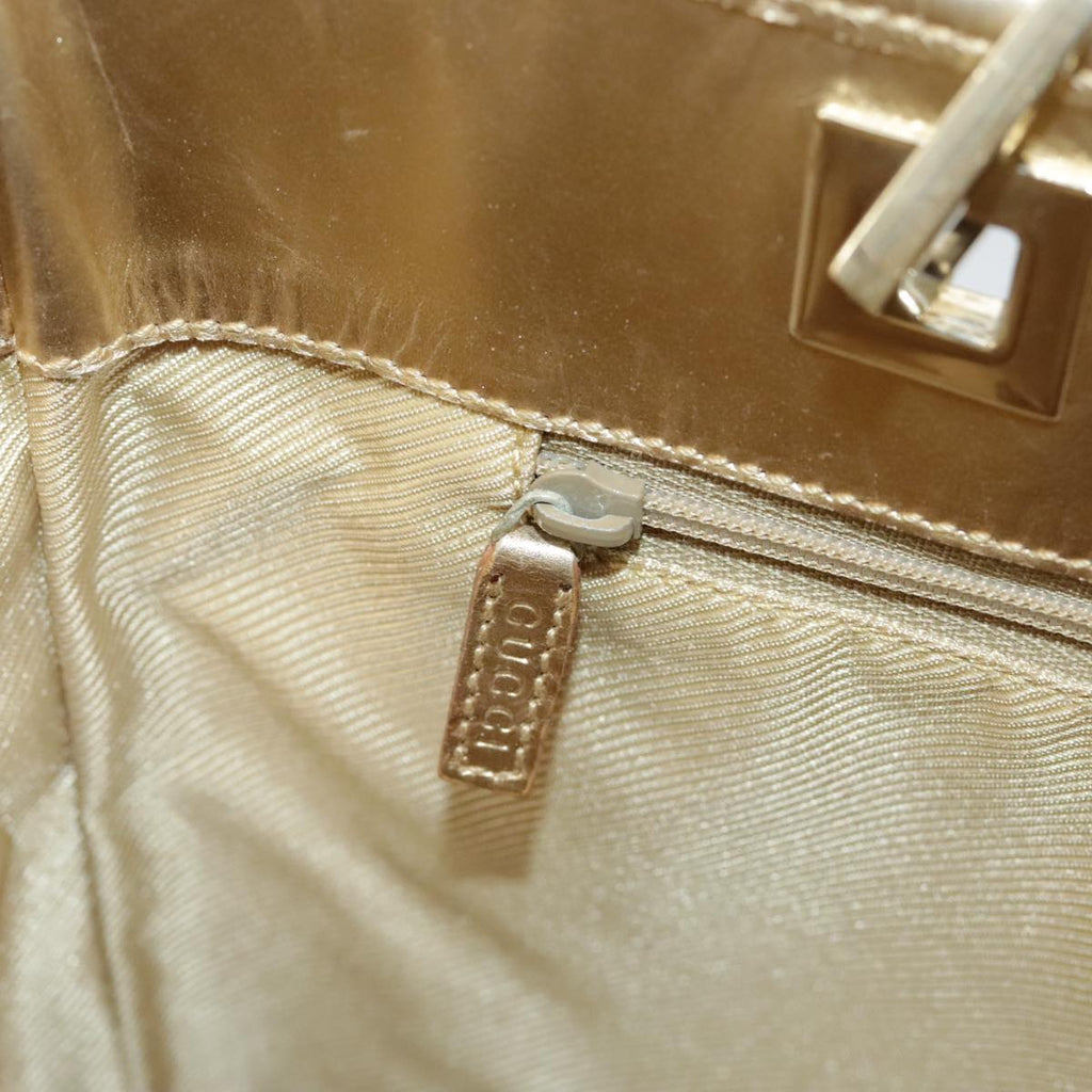 Gucci Gold Monogram Mini Tote