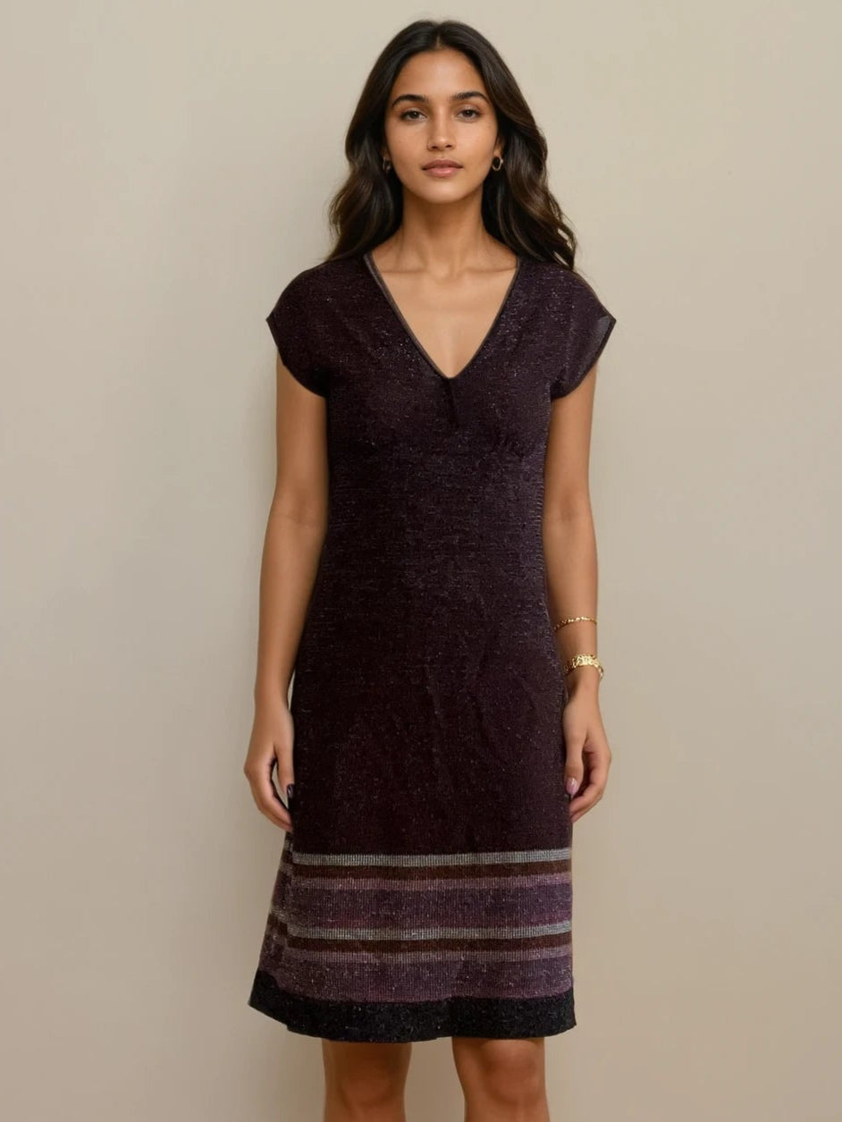 Missoni Dark Metallic Midi Dress