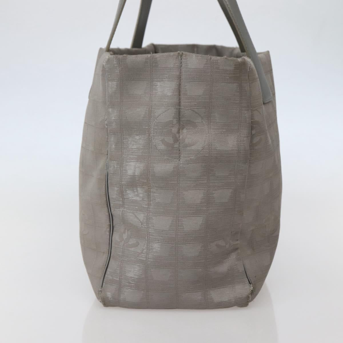Chanel Grey Travel Tote
