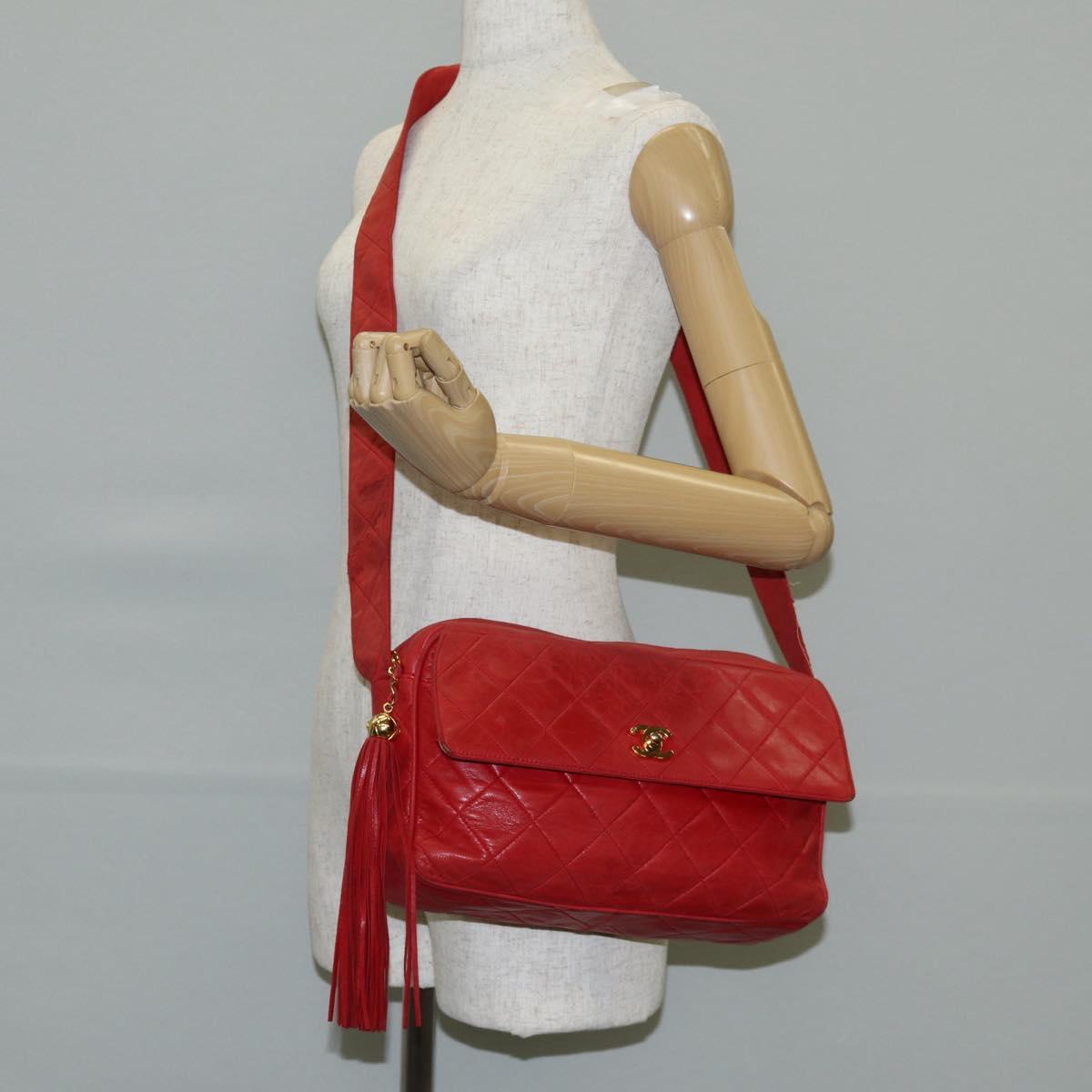 Chanel Red Crossbody