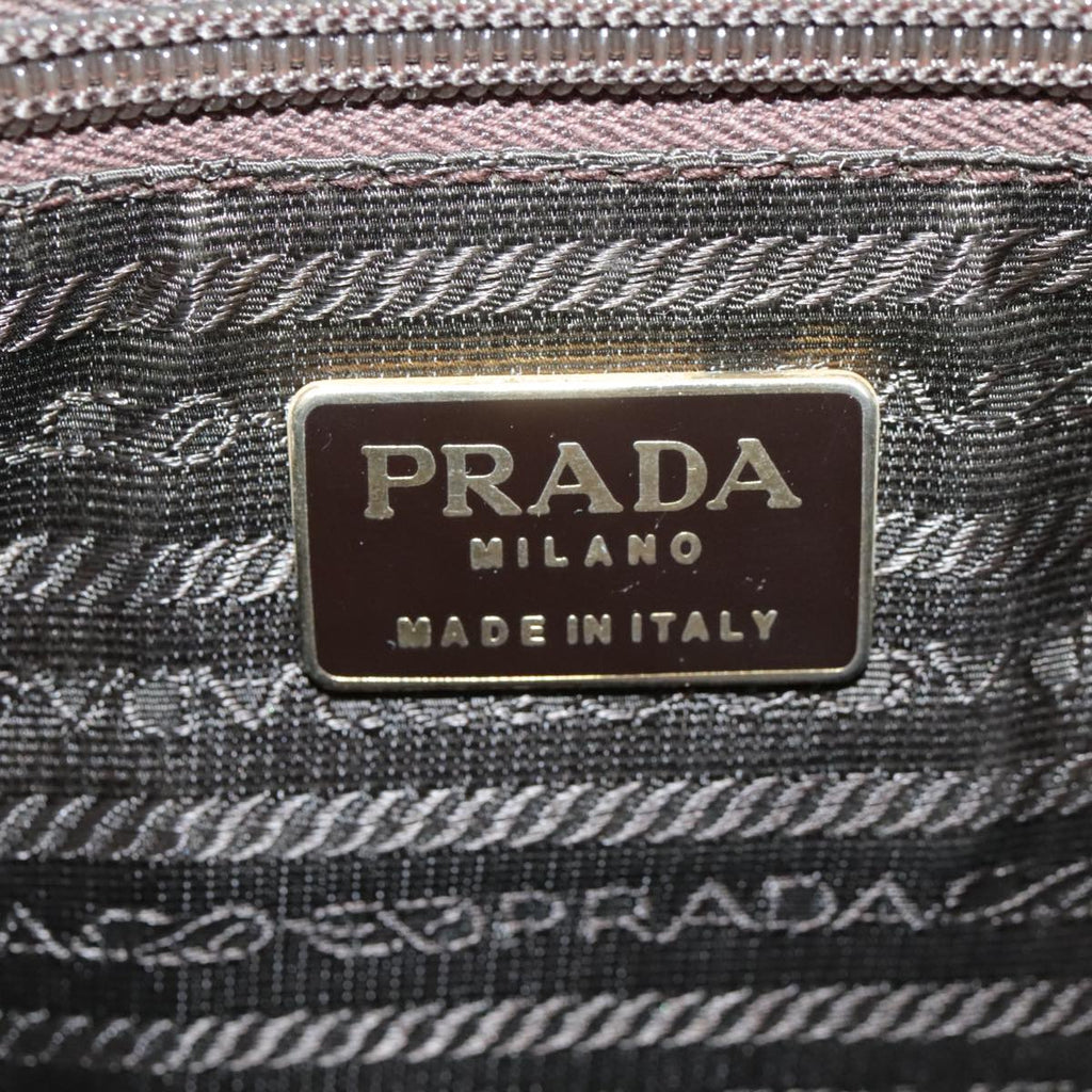 Prada Brown and Gold Handbag