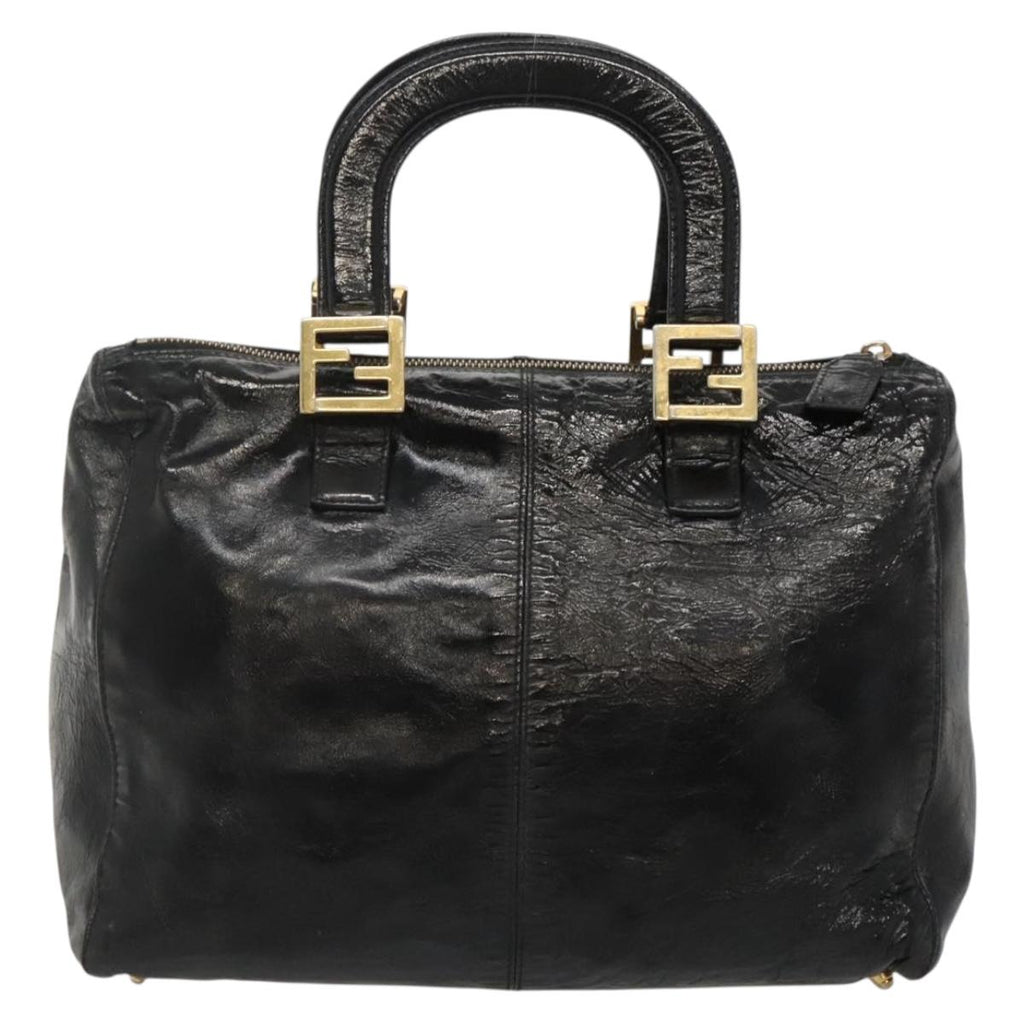 Fendi Black Leather Handbag