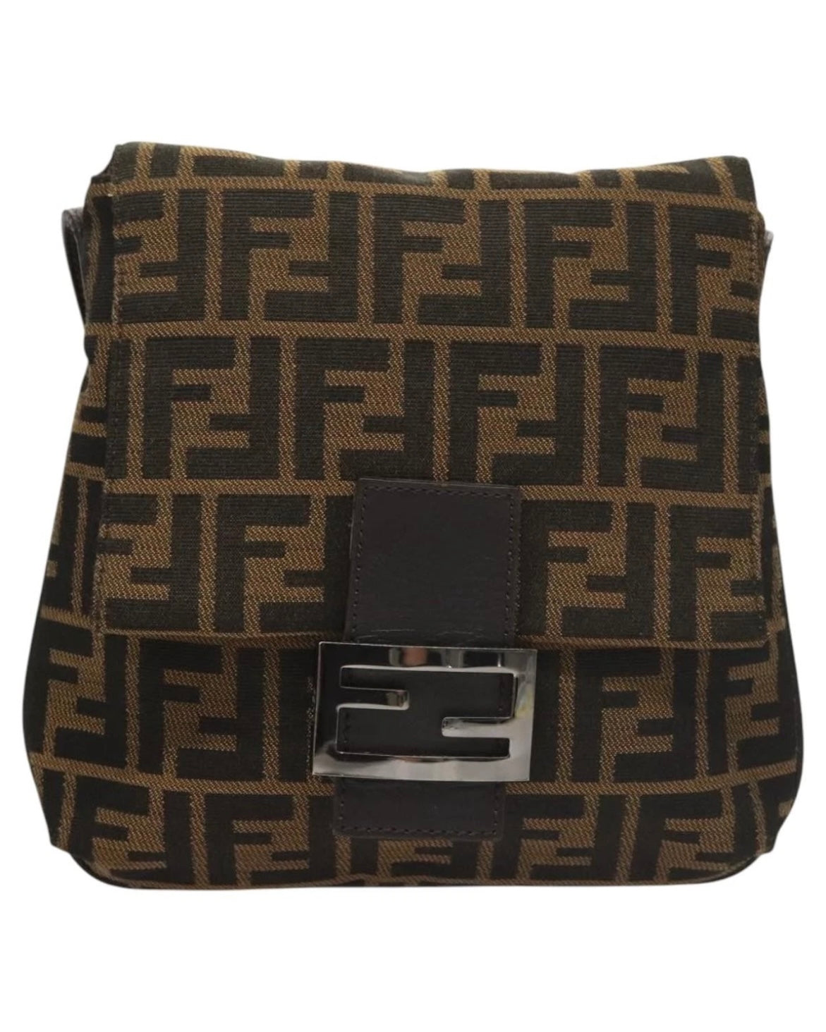Fendi Zucca Crossbody Baguette