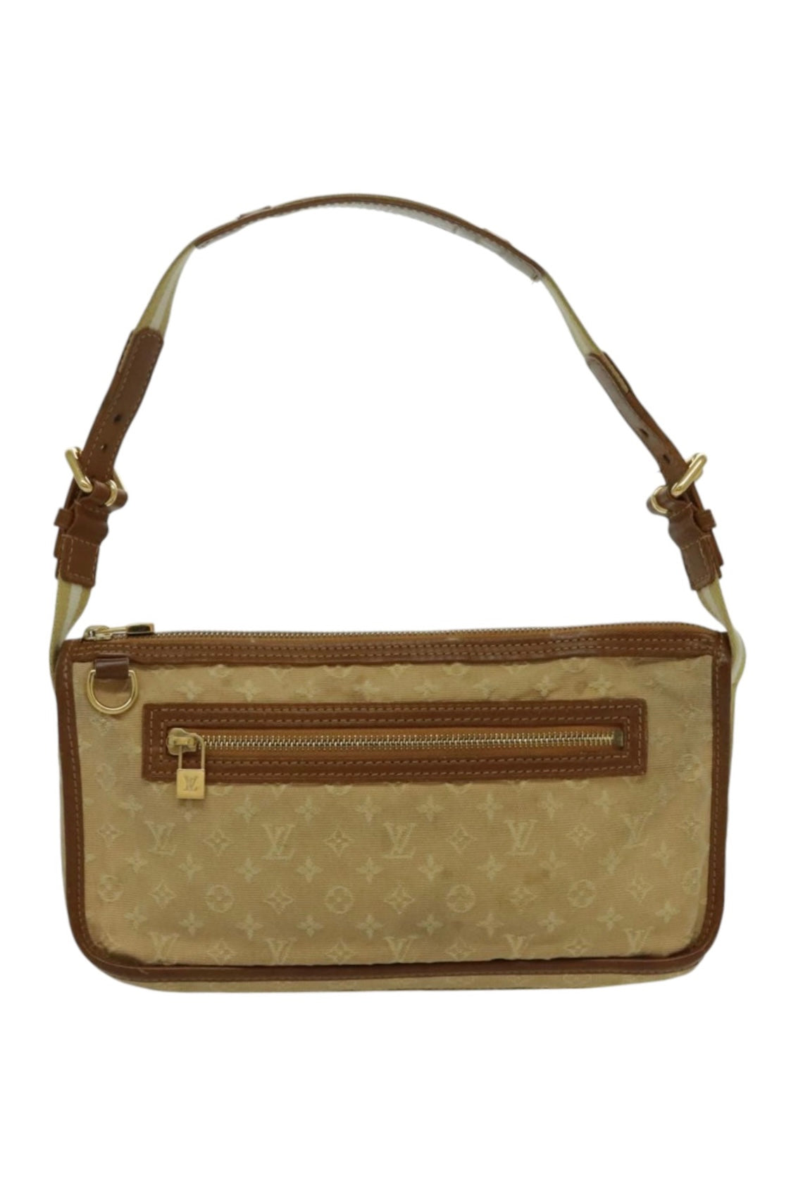 Louis Vuitton Cream Monogram Shoulder Bag