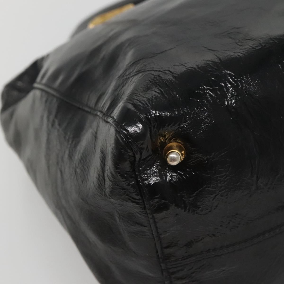 Fendi Black Leather Handbag