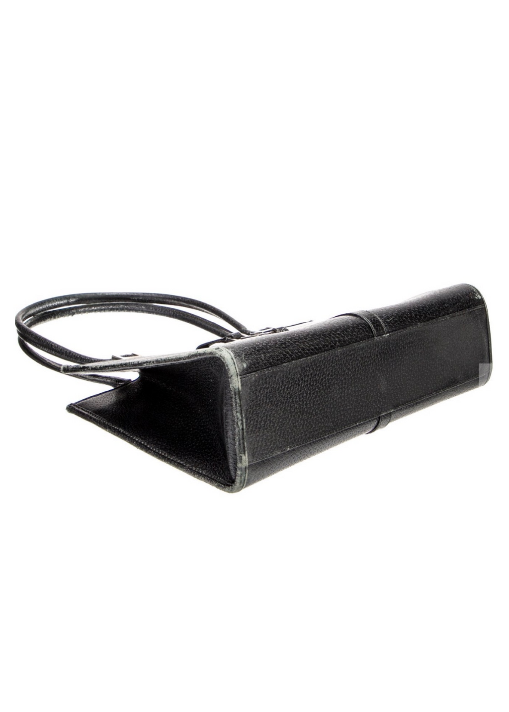 Gucci Black Leather Rectangle Jackie