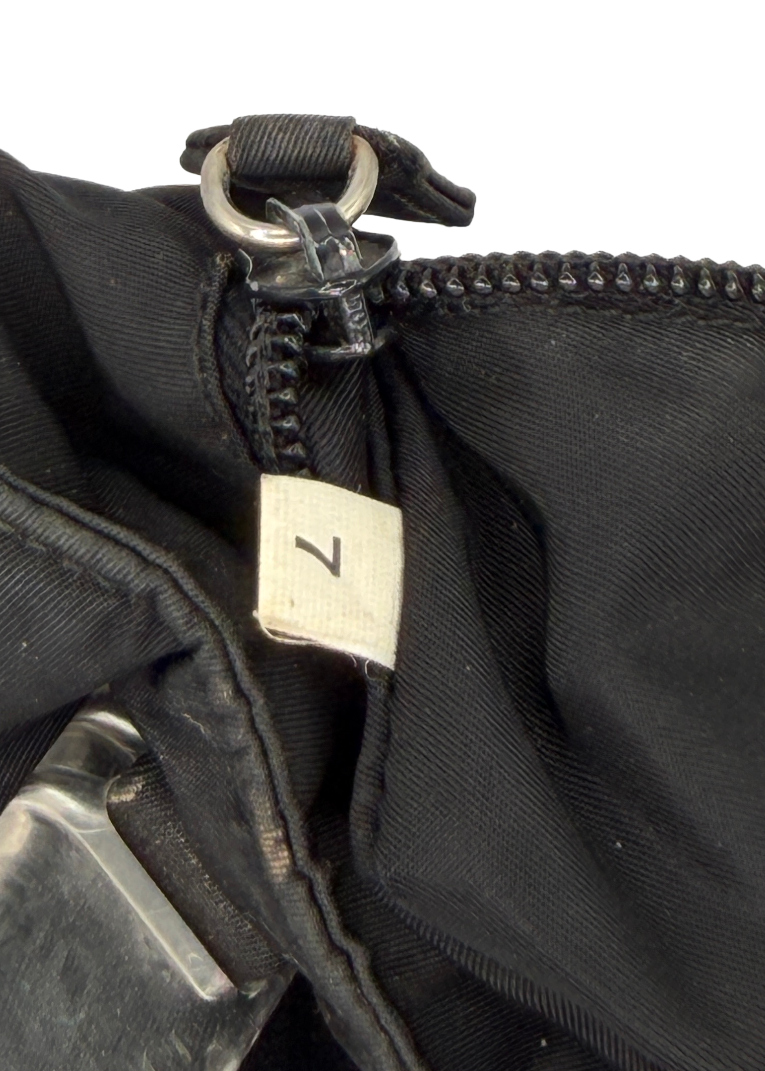 Prada Black Nylon Handbag