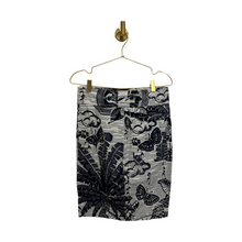 Load image into Gallery viewer, Dior Navy and Cream Butterfly Printed Skirt
