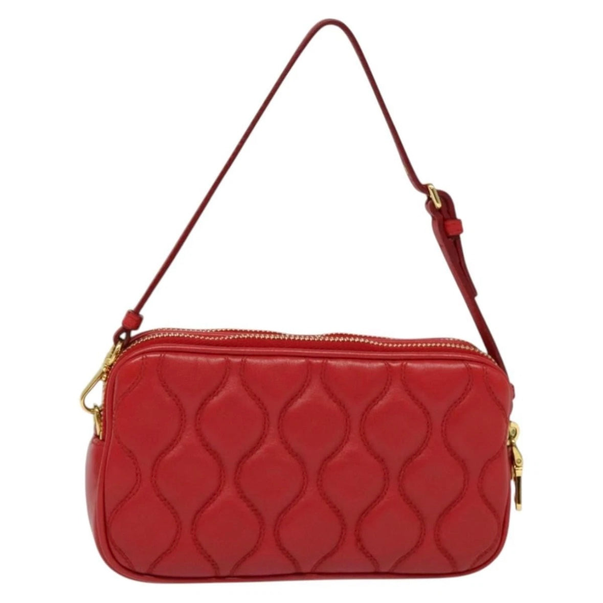 Miu Miu Red Shoulder Bag