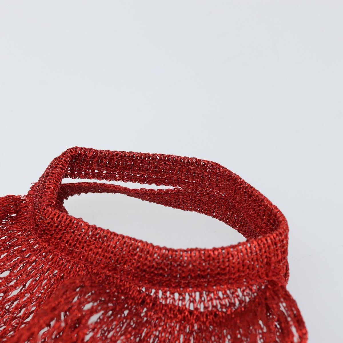 Prada Red Mesh Mini Handbag