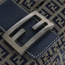 Load image into Gallery viewer, Fendi Zucchino Navy Mama Baguette
